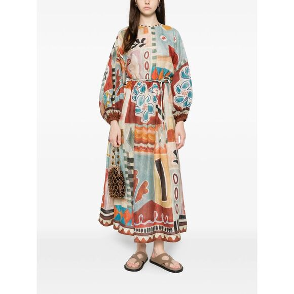 Alemais Red Dresses - Day Dresses Women - Picture 5 of 5